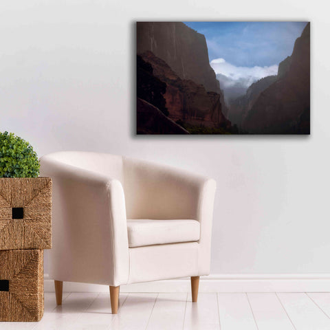 Image of 'Mistery Canyon I' by Sebastien Lory, Giclee Canvas Wall Art,40 x 26