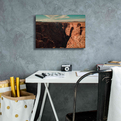 Image of 'Mistery Canyon III' by Sebastien Lory, Giclee Canvas Wall Art,18 x 12