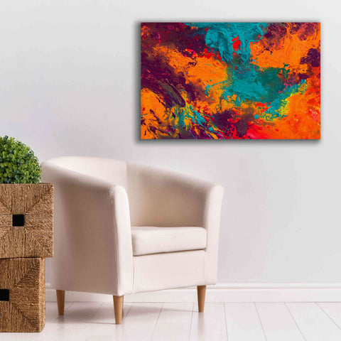 Image of 'Creation of America' by Jace D McTier, Giclee Canvas Wall Art,40 x 26