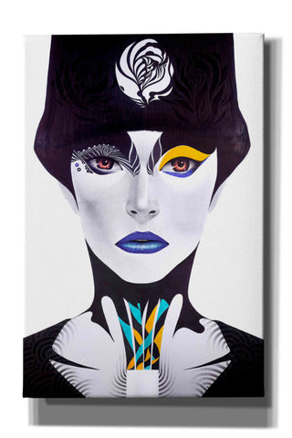 Image of 'Blue Lip' by MinJae, Giclee Canvas Wall Art