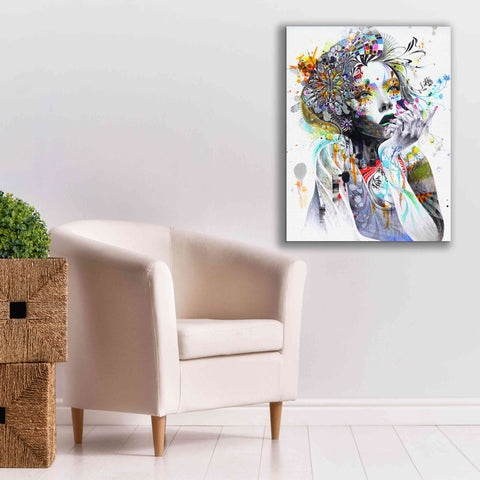 Image of 'Circulation' by MinJae, Giclee Canvas Wall Art,26 x 34