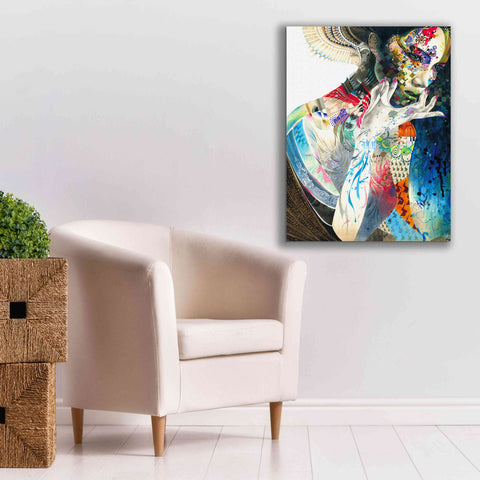 Image of 'Indian' by MinJae, Giclee Canvas Wall Art,26 x 34