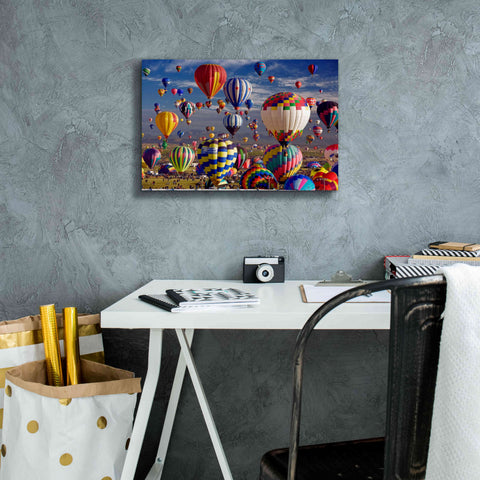Image of 'Saturday Th' by Mike Jones, Giclee Canvas Wall Art,18 x 12