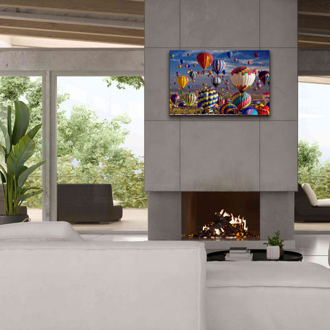 Image of 'Saturday Th' by Mike Jones, Giclee Canvas Wall Art,40 x 26
