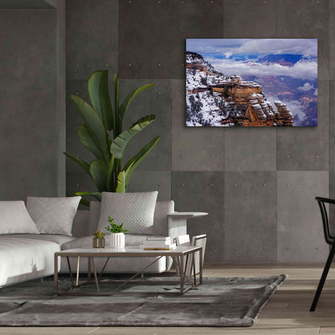 Image of 'Storm Clouds Mather Point' by Mike Jones, Giclee Canvas Wall Art,60 x 40