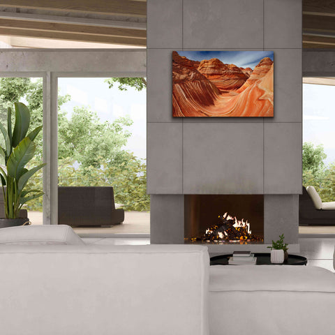 Image of 'The Wave Classic View' by Mike Jones, Giclee Canvas Wall Art,40 x 26
