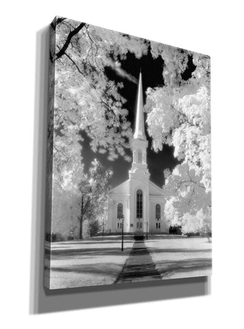 Image of 'Westfield Church Infrared' by Mike Jones, Giclee Canvas Wall Art