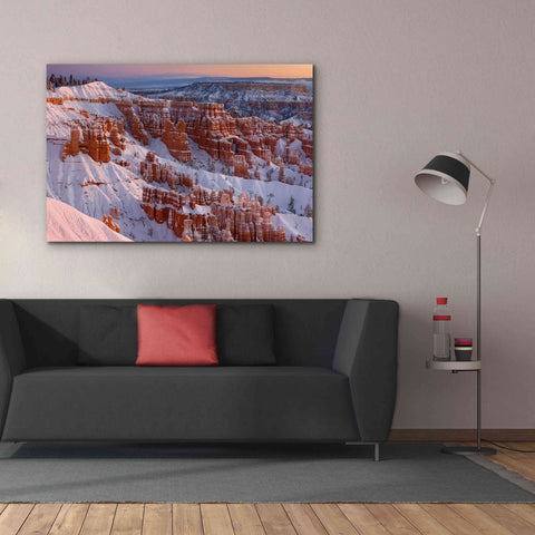 Image of 'Bryce Sunrise At Sunriset' by Mike Jones, Giclee Canvas Wall Art,60 x 40