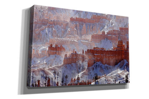 Image of 'Bryce Telephoto Snow' by Mike Jones, Giclee Canvas Wall Art