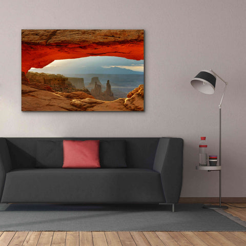 Image of 'Canyonlands Mesa Arch' by Mike Jones, Giclee Canvas Wall Art,60 x 40
