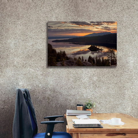 Image of 'Emerald Bay' by Mike Jones, Giclee Canvas Wall Art,40 x 26