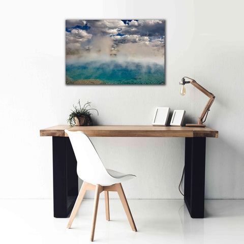 Image of 'Excelsior Geiser' by Mike Jones, Giclee Canvas Wall Art,40 x 26