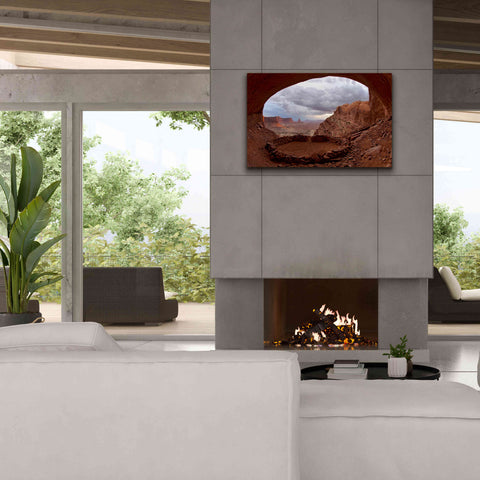 Image of 'False Kive Fisheye' by Mike Jones, Giclee Canvas Wall Art,40 x 26