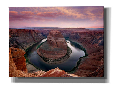 Image of 'Horseshoe Bend Dusk' by Mike Jones, Giclee Canvas Wall Art
