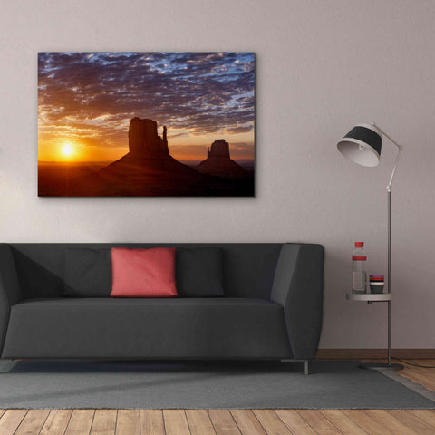 Image of 'Mittens Sunrise squeezecrop' by Mike Jones, Giclee Canvas Wall Art,60 x 40