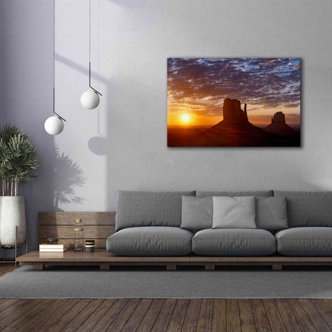 Image of 'Mittens Sunrise squeezecrop' by Mike Jones, Giclee Canvas Wall Art,60 x 40