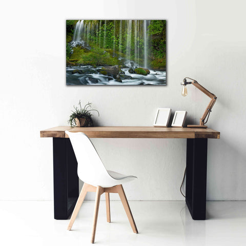Image of 'Mossbrae Falls' by Mike Jones, Giclee Canvas Wall Art,40 x 26