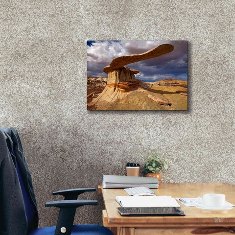 Image of 'NM Ahshislepah King Of Wings' by Mike Jones, Giclee Canvas Wall Art,26 x 18