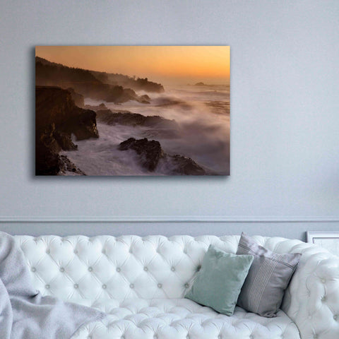 Image of 'Oregon Shore Acres SP Dusk' by Mike Jones, Giclee Canvas Wall Art,60 x 40