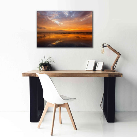 Image of 'Port Aransas Campground Sunrise' by Mike Jones, Giclee Canvas Wall Art,40 x 26