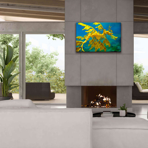 Image of 'Sea Dragon' by Mike Jones, Giclee Canvas Wall Art,40 x 26