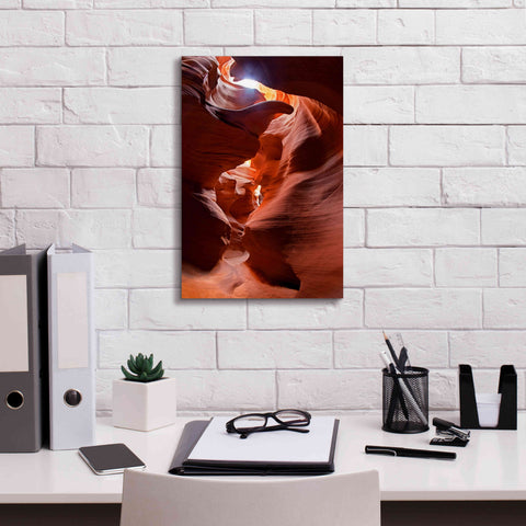Image of 'Secret Canyon Fisheye' by Mike Jones, Giclee Canvas Wall Art,12 x 18