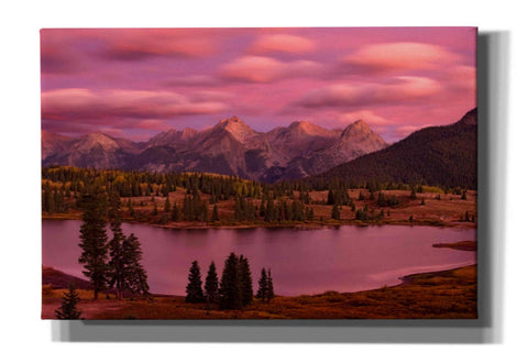 Image of 'Silverton Lake Dusk' by Mike Jones, Giclee Canvas Wall Art