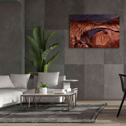 Image of 'Star Trails Diminishing' by Mike Jones, Giclee Canvas Wall Art,60 x 40