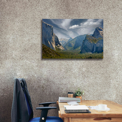 Image of 'Tunnel View' by Mike Jones, Giclee Canvas Wall Art,40 x 26