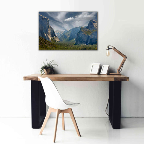 Image of 'Tunnel View' by Mike Jones, Giclee Canvas Wall Art,40 x 26