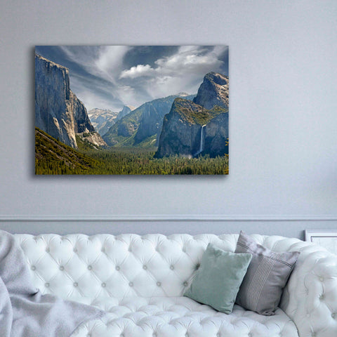 Image of 'Tunnel View' by Mike Jones, Giclee Canvas Wall Art,60 x 40