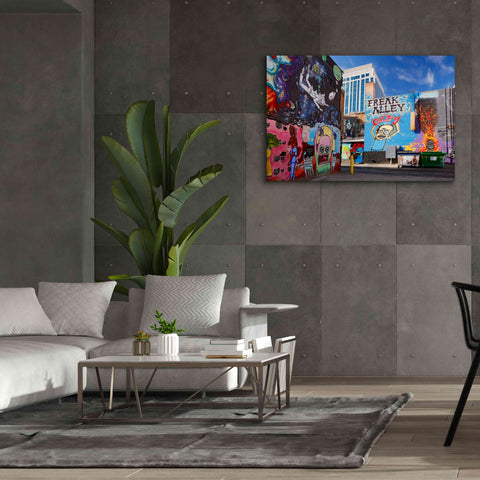 Image of 'Boise Freak Alley' by Mike Jones, Giclee Canvas Wall Art,60 x 40