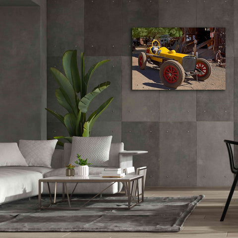 Image of 'Gold King Mine Race Car' by Mike Jones, Giclee Canvas Wall Art,60 x 40