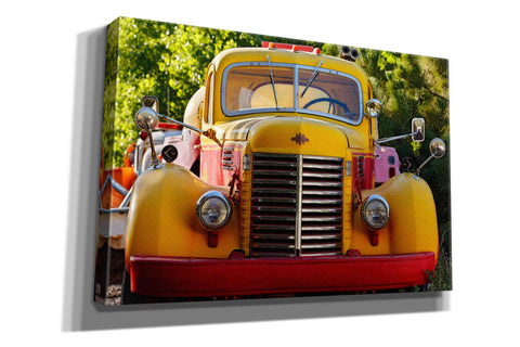 Image of 'Gold King Mine Yellow Truck' by Mike Jones, Giclee Canvas Wall Art