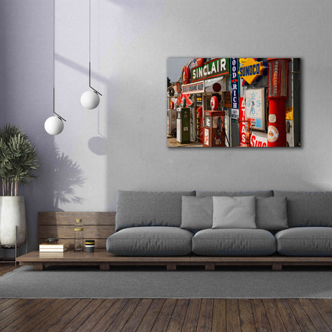 Image of 'Route 66 Cuba Missouri' by Mike Jones, Giclee Canvas Wall Art,60 x 40