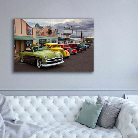 Image of 'Route 66 Fun Run Kingman' by Mike Jones, Giclee Canvas Wall Art,60 x 40