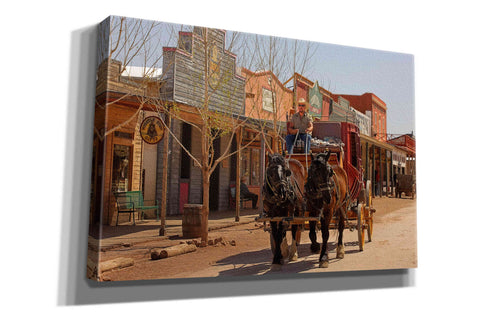 Image of 'Tombstone X' by Mike Jones, Giclee Canvas Wall Art