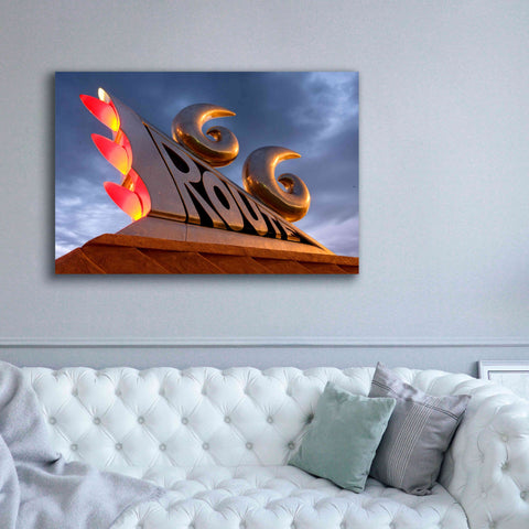 Image of 'Tucumcari Sculpture' by Mike Jones, Giclee Canvas Wall Art,60 x 40