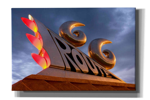Image of 'Tucumcari Sculpture' by Mike Jones, Giclee Canvas Wall Art