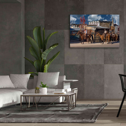 Image of 'Williams Cowboys' by Mike Jones, Giclee Canvas Wall Art,60 x 40
