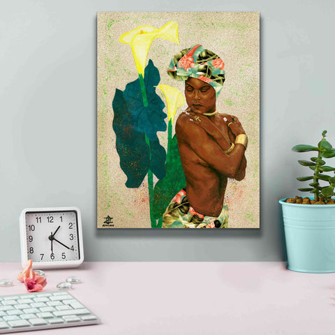 Image of 'Woman Strong II' by Alonzo Saunders, Giclee Canvas Wall Art,12 x 16