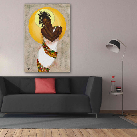 Image of 'Her Love' by Alonzo Saunders, Giclee Canvas Wall Art,40 x 60