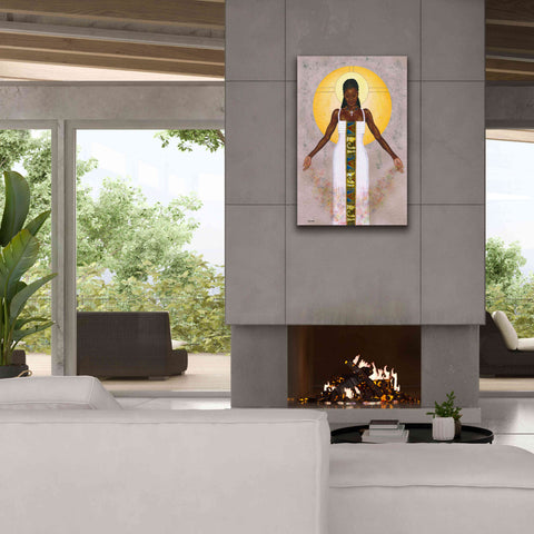 Image of 'Her Peace' by Alonzo Saunders, Giclee Canvas Wall Art,26 x 40