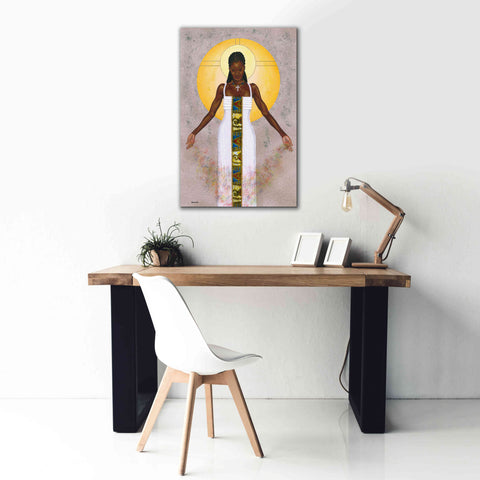 Image of 'Her Peace' by Alonzo Saunders, Giclee Canvas Wall Art,26 x 40