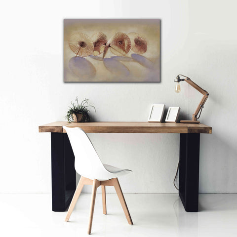 Image of 'Parisols I' by Bruce Dean, Giclee Canvas Wall Art,40x26