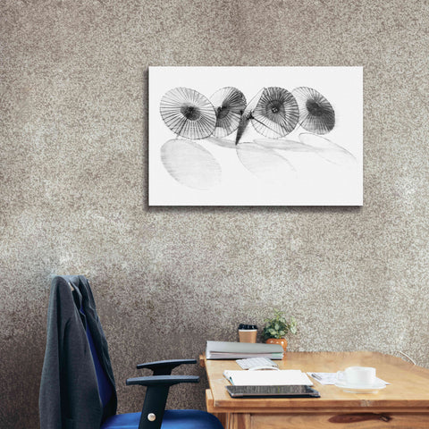 Image of 'Parisols II' by Bruce Dean, Giclee Canvas Wall Art,40x26