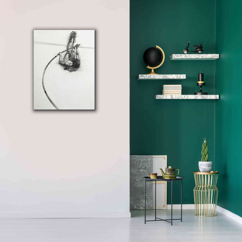 Image of 'The Vaulter' by Bruce Dean, Giclee Canvas Wall Art,26x34