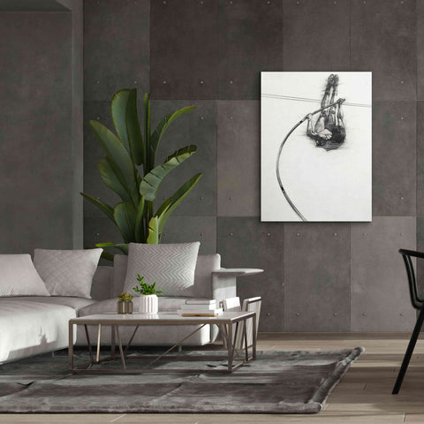 Image of 'The Vaulter' by Bruce Dean, Giclee Canvas Wall Art,40x54