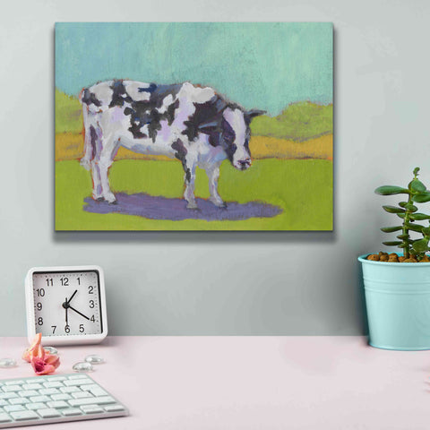 Image of 'Pasture Cow I' by Carol Young, Giclee Canvas Wall Art,16x12
