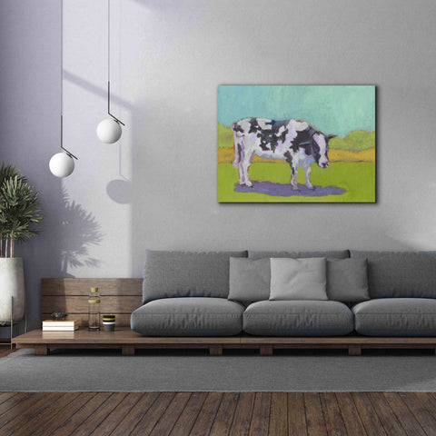 Image of 'Pasture Cow I' by Carol Young, Giclee Canvas Wall Art,54x40